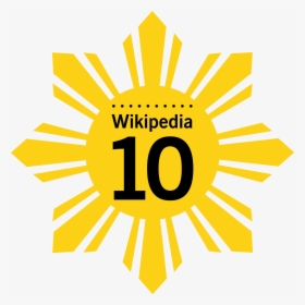 Wp 10 Philippines Sun Cmyk - Philippine Flag Sun Clipart, HD Png Download, Transparent PNG