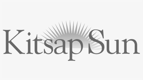 Kitsap Sun Logo Grayscale - Kitsap Sun, HD Png Download, Transparent PNG