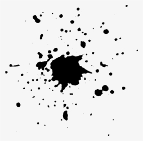Black Paint Splatter Png - Black Paint Splatter, Transparent Png, Transparent PNG