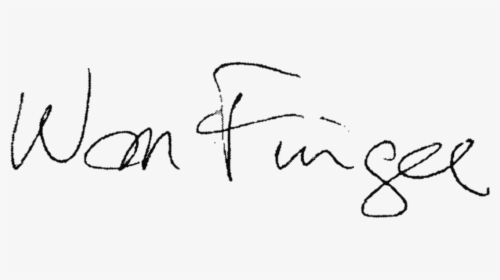 Signature Of Bill Finger - Calligraphy, HD Png Download, Transparent PNG