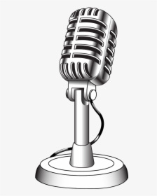 Old Style Microphone Illustration, HD Png Download, Transparent PNG