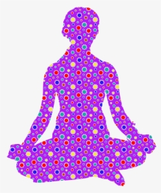 Pink,neck,clothing - Transparent Yoga Clip Art, HD Png Download, Transparent PNG