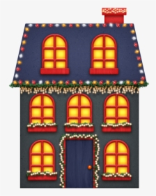 Christmas Village Houses Clipart, HD Png Download, Transparent PNG