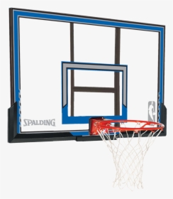 Polycarbonate Backboard And Rim Combo - Spalding, HD Png Download, Transparent PNG