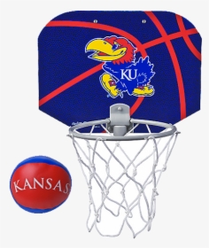 Kansas Jayhawks Basketball Hoop Set - Kansas Jayhawks, HD Png Download, Transparent PNG