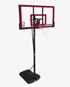 Pro Glide™ Polycarbonate Portable Basketball Hoop System - Spalding Nba Basketball Hoop, HD Png Download, Transparent PNG