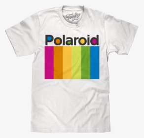 White Polaroid T Shirt, HD Png Download, Transparent PNG