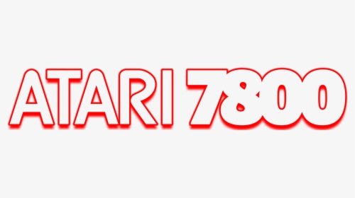 Atari 7800 Logo Png, Transparent Png, Transparent PNG