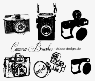Free Brushes Photoshop Pinterest - Camera Brush Photoshop, HD Png Download, Transparent PNG