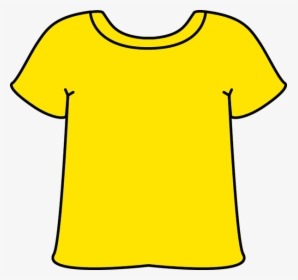 Yellow Tshirt - Shirt To Color Clipart, HD Png Download, Transparent PNG