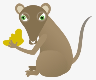 Cartoon, Mouse, Rodent, Mammal, Animal, Cute, Cheese - Cartoon Cute Cheese, HD Png Download, Transparent PNG