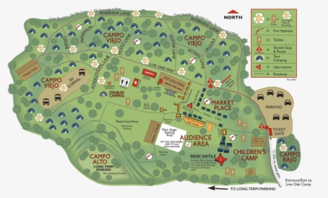 Transparent Padres Png - Map Of Lake Cachuma Campground, Png Download, Transparent PNG