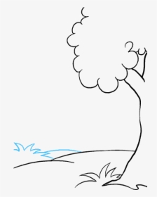 How To Draw Cartoon Forest - Easy To Draw Forest, HD Png Download, Transparent PNG
