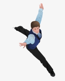 Download Figure Skating Png Photo - Male Figure Skater Clip Art, Transparent Png, Transparent PNG