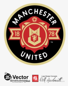 Manchester United Logo Concept Dmr By Imahkudesain, HD Png Download, Transparent PNG