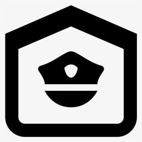 Police Station Icon - Vector Police Station Icon, HD Png Download, Transparent PNG