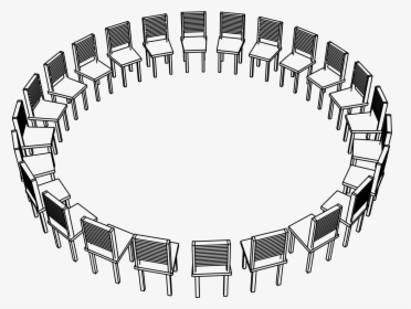 Circle Of Chairs Clip Arts - Circle Of Chairs Clip Art, HD Png Download, Transparent PNG