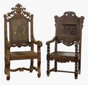 Chair Transparent Image - Wooden Throne Chair Png, Png Download, Transparent PNG