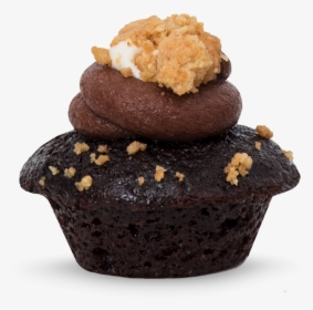Smores Cupcake Small Side View Image - Baked By Melissa S Mores, HD Png Download, Transparent PNG