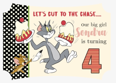 Tom Et Jerry Anniversaire, HD Png Download, Transparent PNG