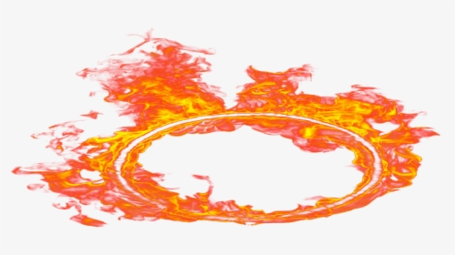 #crown #halo #red #fire #flame #art - Illustration, HD Png Download, Transparent PNG