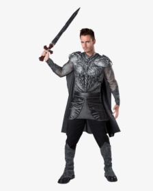 Dark Medieval Knight Adult Costume - Halloween Adult Knight Costume, HD Png Download, Transparent PNG