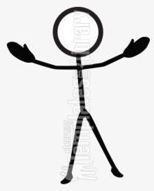 Stick Figure Drawing Clip Art - Stick Figure Transparent Background, HD Png Download, Transparent PNG