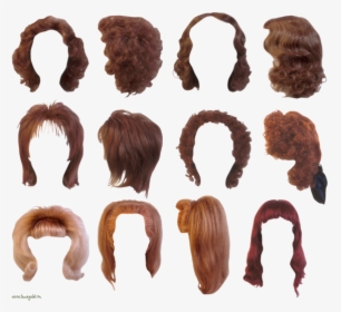 Wigs Clipart - Wigs For Photoshop, HD Png Download, Transparent PNG
