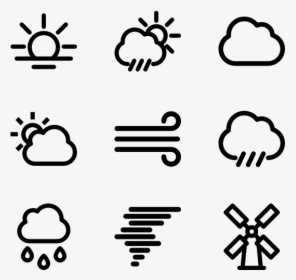 Weather - Quit Smoking Icons, HD Png Download, Transparent PNG