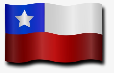 Windy Chilean Flag Vector Clip Art - Bandera Chilena Png, Transparent Png, Transparent PNG