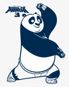 Kung Fu Panda Fighting Stance Youth T Shirt - Kung Fu Panda Colour, HD Png Download, Transparent PNG