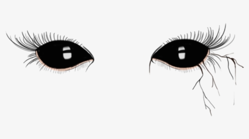 Clip Art Demon Black Eyes - Demon Eye Png Black, Transparent Png, Transparent PNG