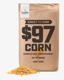 Bag Of Corn - Whole Grain, HD Png Download, Transparent PNG
