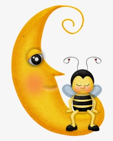 Bee Moon, HD Png Download, Transparent PNG