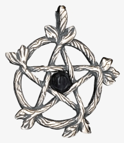Woodland Pentacle Pendant - Transparent Wicca Symbols, HD Png Download, Transparent PNG