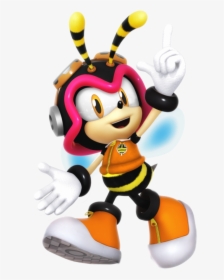 Vector Black And White Library Legacy Charmy Bee Render - Charmy The Bee, HD Png Download, Transparent PNG