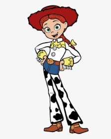 Jessie Toy Story Coloring Page, HD Png Download, Transparent PNG