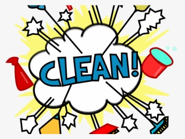 Cleaning Lady Cartoon - Clean Up Clipart, HD Png Download, Transparent PNG