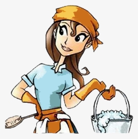 Transparent Cleaning Lady - House Cleaner, HD Png Download, Transparent PNG
