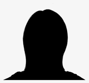 female head silhouette png