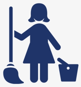 Cleaning-lady - Occupation Icon Png, Transparent Png, Transparent PNG