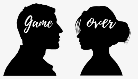 Man, Woman, Face, Head, Profile, Compared To - Man And Woman Profile Face, HD Png Download, Transparent PNG