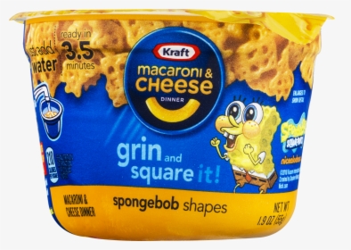 Kraft Dinners Spongebob Squarepants Macaroni & Cheese - Spongebob Mac & Cheese, HD Png Download, Transparent PNG