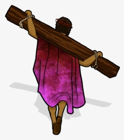 Crowd Clipart Bible - Jesus Carry The Cross Beam, HD Png Download, Transparent PNG