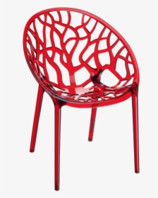 Plastic Chair Png Download Image - Red Transparent Chairs, Png Download, Transparent PNG