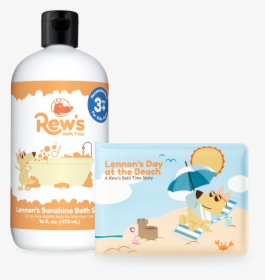 Lennon S Sunshine Bath Suds With Children S Bath Book, HD Png Download, Transparent PNG