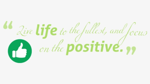 Positive Quotes Free Png Image - Calligraphy, Transparent Png, Transparent PNG