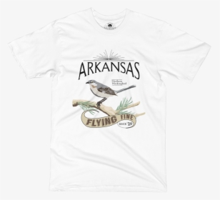 Arkansas Northern Mockingbird State Bird T-shirt - Bufflehead, HD Png Download, Transparent PNG