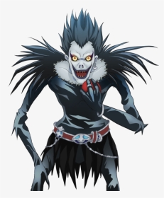 Death Note Ryuk Png Banner Black And White Download - Death Note Ryuk Transparent Background, Png Download, Transparent PNG