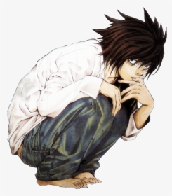 L Png Death Note, Transparent Png, Transparent PNG